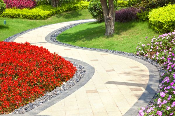 Garden Walkway Installation in Littleton