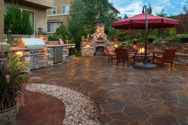 Stone Patio Construction in Littleton