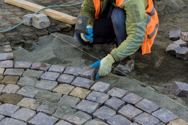 Paver Stone Installation