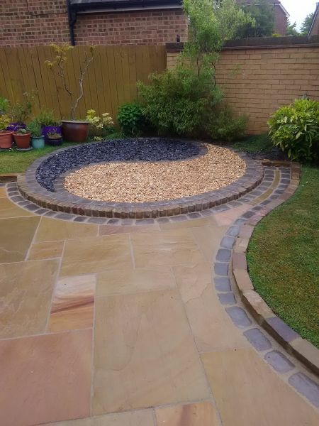 Sandstone Patio Installation in Littleton