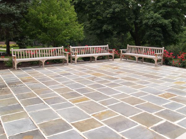 Slate Patio Installation in Littleton